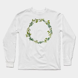 Foliage Wreath Long Sleeve T-Shirt